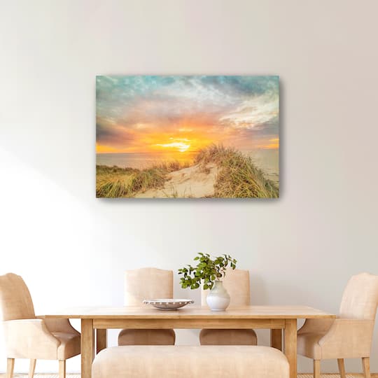 Sunset over The Dunes Canvas Giclee